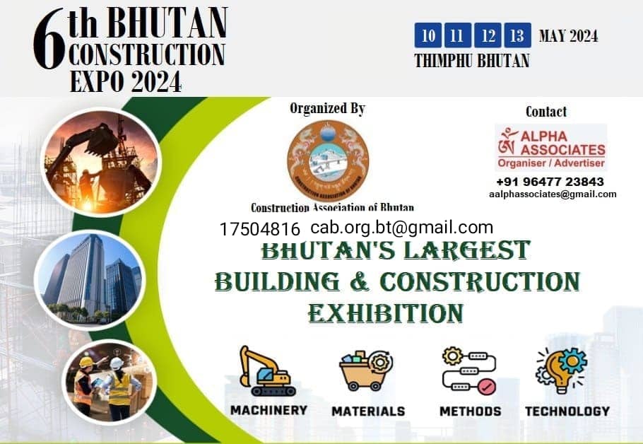 Read more about the article Join Us at the Construction Fair 2024 in Bhutan